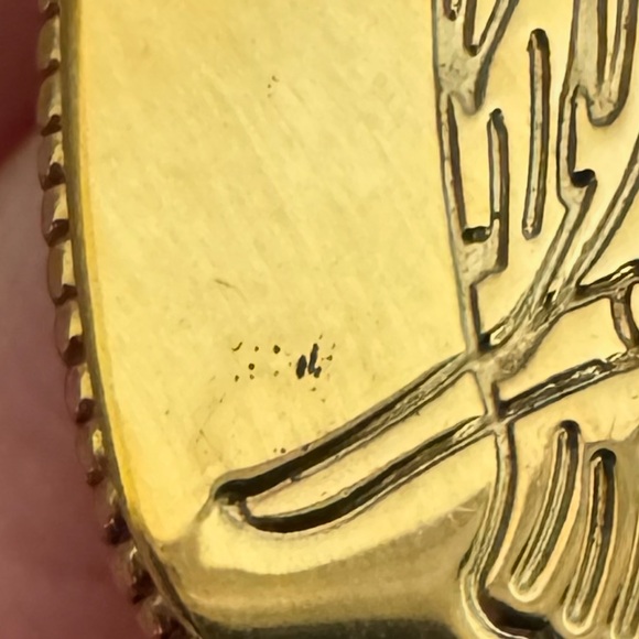 J. Crew Gold Owl Pendant Necklace 24” with Locket - Picture 5 of 5